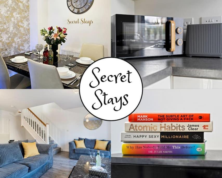 Luxury Birmingham City Centre Townhouse With Free Parking - Sleeps 4 - Perfect For Contractors, Business Travellers, Families And Other Groups - Near Bullring, Newstreet, Selfridges, Nec, Nia & Birmingham Airport Dış mekan fotoğraf